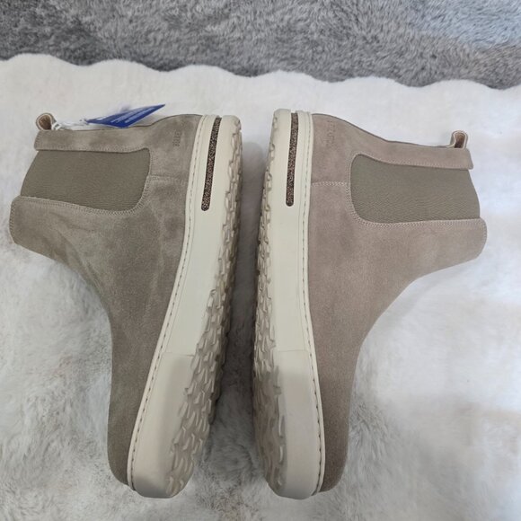 Birkenstock Bend Taupe Suede Chelsea Boot Men's Size 44 NEW **NOTES - Picture 7 of 11